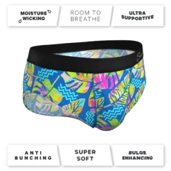 The Oahu Rendezvous | Tropical Leaves Ball Hammock® Pouch Underwear Briefs -US Clothing Sales Store OahuRendezvous4