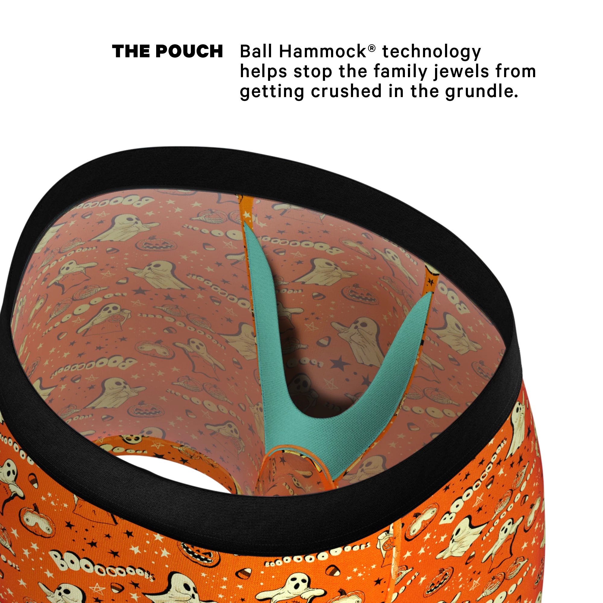 The Paranormal Entitty | Ghost Busts Ball Hammock® Pouch Underwear 4 The Paranormal Entitty | Ghost Busts Ball Hammock® Pouch Underwear - Image 2