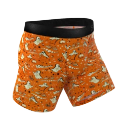 The Paranormal Entitty | Ghost Busts Ball Hammock® Pouch Underwear 9 The Paranormal Entitty | Ghost Busts Ball Hammock® Pouch Underwear -US Clothing Sales Store ParanormalEntittyGhostBustsBXStndrd3