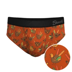 The Party Fowl | Thanksgiving Turkey Ball Hammock Pouch® Underwear Briefs