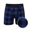 The Precious Plums | Blue Plaid Ball Hammock® Pouch Underwear With Fly 2 The Precious Plums | Blue Plaid Ball Hammock® Pouch Underwear With Fly -US Clothing Sales Store PreciousPlumsBluePlaidBxWFly