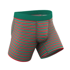 The Stripe Club | Christmas Striped Ball Hammock® Pouch Underwear -US Clothing Sales Store StripeClubChristmasStripedBoxerStndrd3