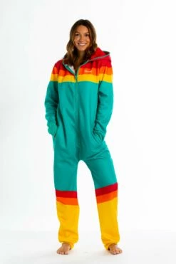 The Backcountry Bomber | Ladies Unisex Retro 70s Onesie