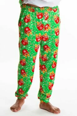 The Hot Cocoa-cuzzi | Mens Gingerbread Pajama Top -US Clothing Sales Store TheHotCocoa cuzziPJ2612 2 154f0e16 019b 4f51 8065 98821cb88c6b