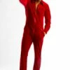 The Smoking Dens | Red Velvet Flight Suit