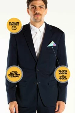 The Executive | Patchwork Flag Ultimate Suit 11 The Executive | Patchwork Flag Ultimate Suit -US Clothing Sales Store UltimateSuit