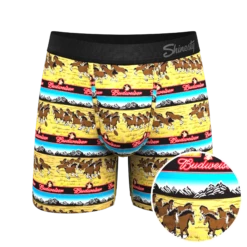 The Wild Stallions | Official Budweiser Horses Ball Hammock® Pouch Underwear