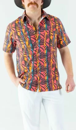 The Bay Breeze | Tropical Neon Hawaiian Shirt -US Clothing Sales Store junepipeline 3
